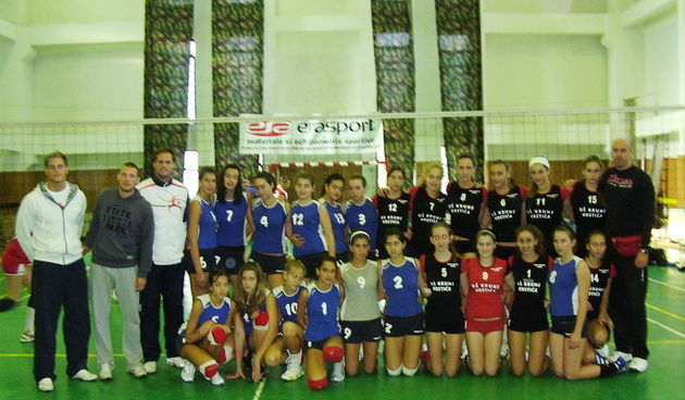 Odbojkasice Arbanasa i Bibinja u Oradei