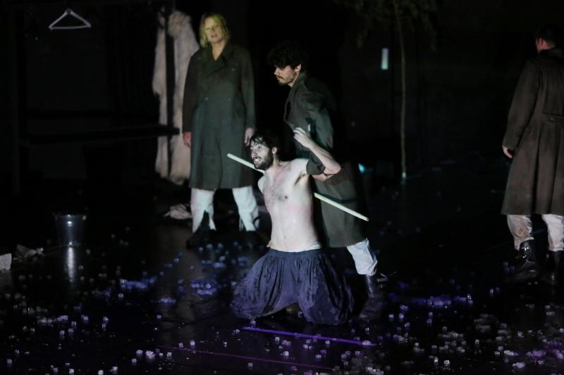 U sklopu Medjunarodnog festivala suvremenog kazalista Zadar snova, u kazalistu lutaka odrzana je predstava Grobnica za Borisa Davidovica. Photo: Filip Brala/PIXSELL