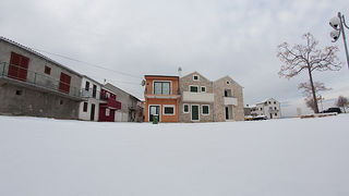 Snijeg u Bibinjama 3. veljače 2012, Foto: Leo Banić