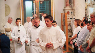 Svečana večernja misa u crkvi Sv.Šime (foto:Saša Čuka)