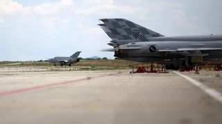 Dan otvorenih vrata Zračne baze Zemunik 5. kolovoza 2014., Foto: Filip Brala/PIXSELL