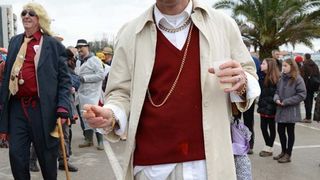 Stanarske maškare u karnevalskoj povorci, foto Iva Perinčić