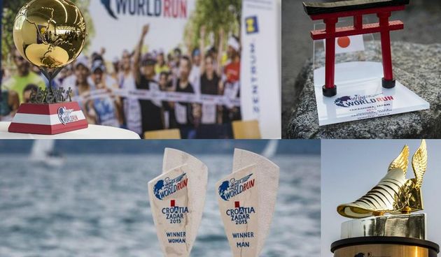 Wings for Life World Run trofeji. Foto: redbull.com