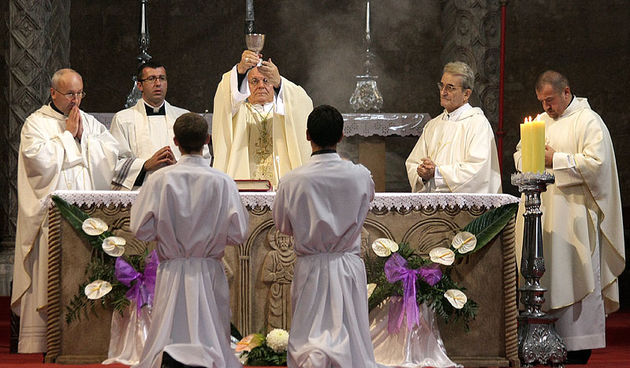 Svi sveti Misa u katedrali (foto: Marin Gospić)