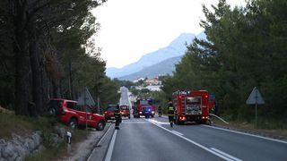 Požar u Tučepima Požar u Tučepima