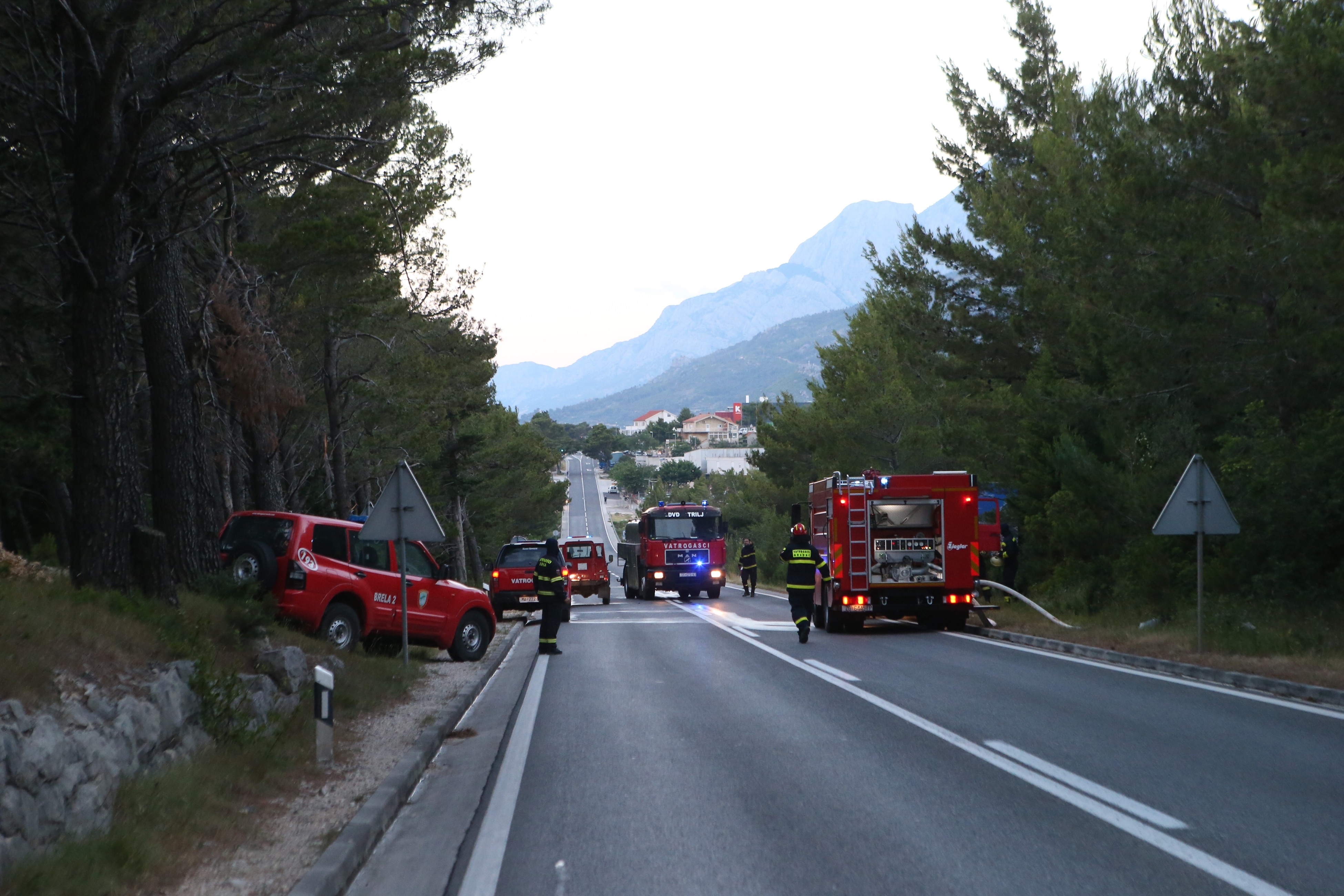 Požar u Tučepima Požar u Tučepima