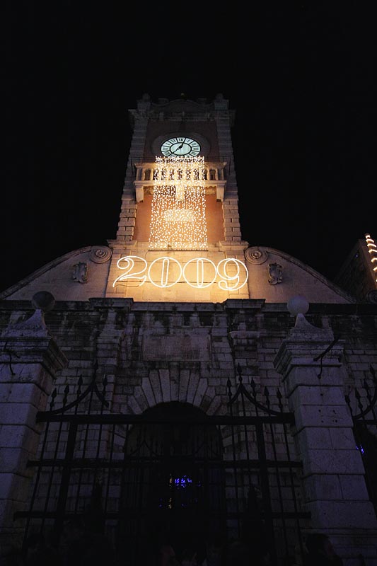 Doček Nove 2009. na Narodnom trgu (foto: Marin Gospić)