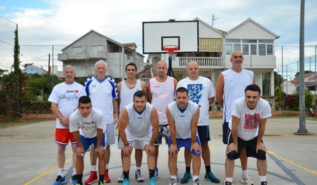 U povodu blagdana Kraljice Mira u Stanovima odigrana utakimica između veterana KK Zadar i Stanova, Foto: Iva Perinčić