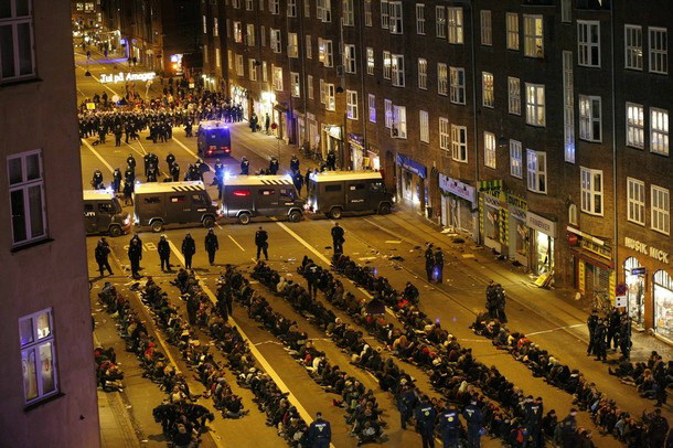 Prosvjedi u Kopenhagenu, Foto: Reuters