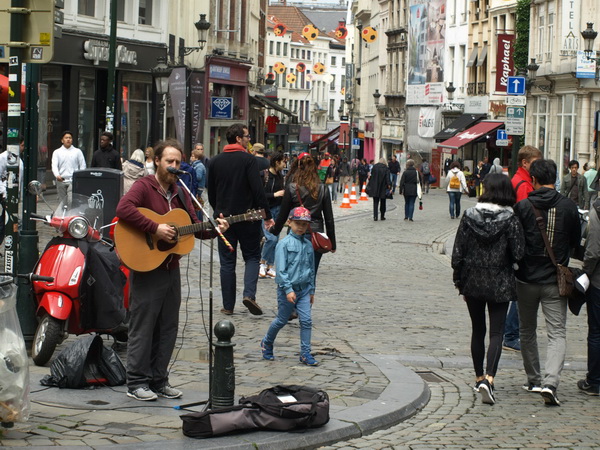 Đir centrom Bruxellesa. Foto: Edvard Šprljan Đir centrom Bruxellesa. Foto: Edvard Šprljan