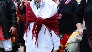 Stanarske maškare u karnevalskoj povorci, foto Iva Perinčić