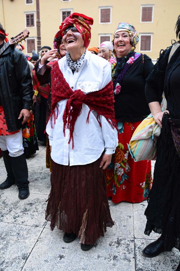 Stanarske maškare u karnevalskoj povorci, foto Iva Perinčić