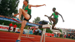 Zagreb, 130911.
IAAF World Challenge Zagreb 2011, 
61. memorijal Borisa Hanzekovica na atletskom stadionu Mladost na Savi.
Na slici: pobjednik na 3000 m.
Foto: Goran Mehkek / CROPIX