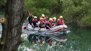 Zadar, Zrmanja, 270413.
Rijeka Zrmanja.
8. hrvatska rafting regata Zrmanja 2013. Organizator regate je Riva rafting centar, putnicka agencija d.o.o.
Na fotografiji: detalj sa regate.
Foto: Jure Miskovic / CROPIX Zadar, Zrmanja, 270413.
Rijeka Zrmanja.
8. hrvatska rafting regata Zrmanja 2013. Organizator regate je Riva rafting centar, putnicka agencija d.o.o.
Na fotografiji: detalj sa regate.
Foto: Jure Miskovic / CROPIX