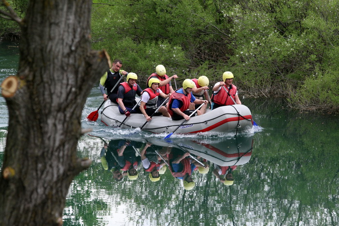 Zadar, Zrmanja, 270413.
Rijeka Zrmanja.
8. hrvatska rafting regata Zrmanja 2013. Organizator regate je Riva rafting centar, putnicka agencija d.o.o.
Na fotografiji: detalj sa regate.
Foto: Jure Miskovic / CROPIX Zadar, Zrmanja, 270413.
Rijeka Zrmanja.
8. hrvatska rafting regata Zrmanja 2013. Organizator regate je Riva rafting centar, putnicka agencija d.o.o.
Na fotografiji: detalj sa regate.
Foto: Jure Miskovic / CROPIX