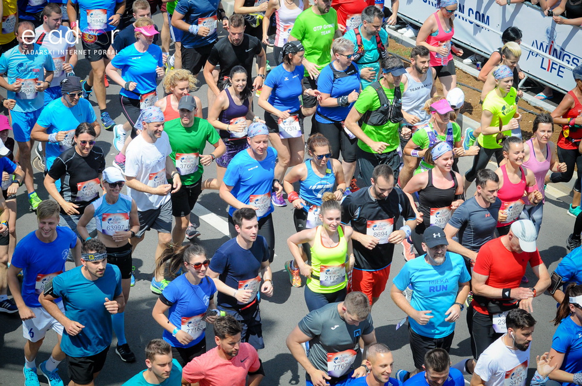 Start utrke Wings for Life World Run Zadar 2018.