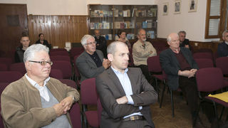 Matica Hrvatska: Predstavljanje Glagoljskih matičnih knjiga Bibinja, foto: Leo Banic