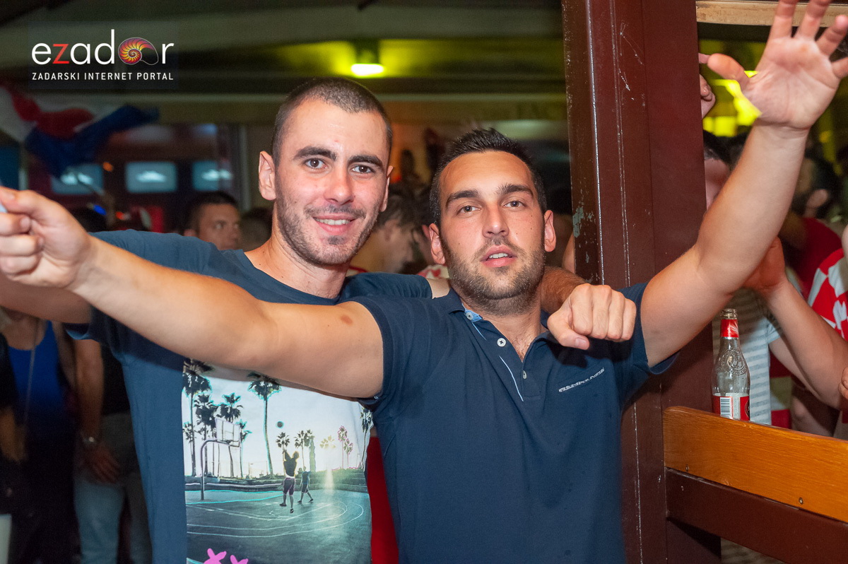 Zadar je gorio: Velika fešta nakon plasmana Vatrenih u finale Svjetskog prvenstva