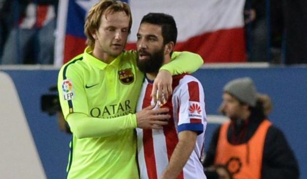 Rakitić i Arda Turan, foto: twitter