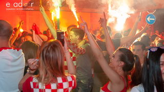 Zadar je gorio: Velika fešta nakon plasmana Vatrenih u finale Svjetskog prvenstva
