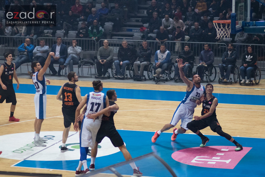 HT Premijer liga: 9. kolo: KK Zadar – GKK Šibenik 81-72