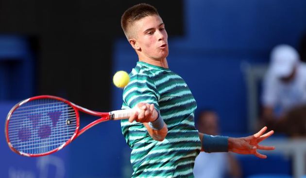 21.07.2014., Umag – 25. Vegeta Croatia Open teniski turnir, prvo kolo, Borna Coric (CRO) – Eduardo Roger Vasselin (FRA). Borna Coric. Photo: Slavko Midzor/PIXSELL