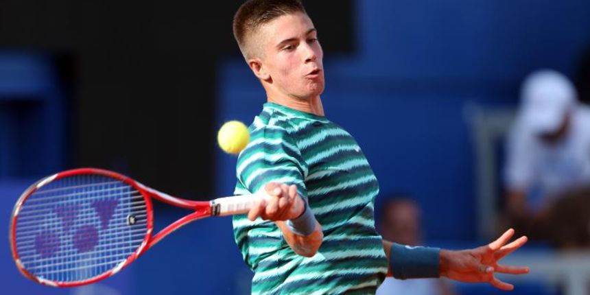 21.07.2014., Umag – 25. Vegeta Croatia Open teniski turnir, prvo kolo, Borna Coric (CRO) – Eduardo Roger Vasselin (FRA). Borna Coric. Photo: Slavko Midzor/PIXSELL