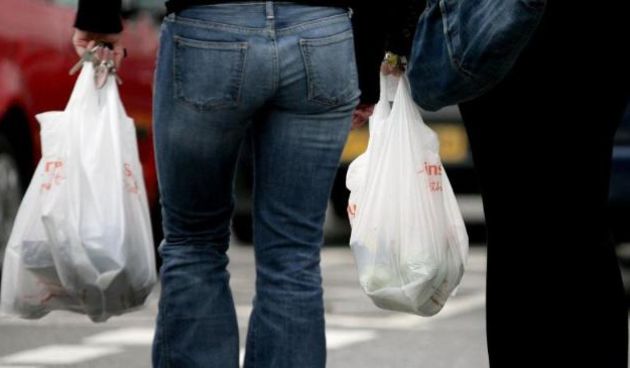 Vrećice, plastika, shopping, kupovina