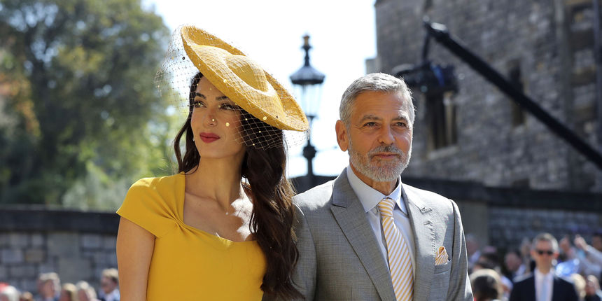 George i Amal Clooney: George se također bavi humanitarnim radom koji je fokusiran na jačanje ljudski prava u manje razvijenim zemljama.