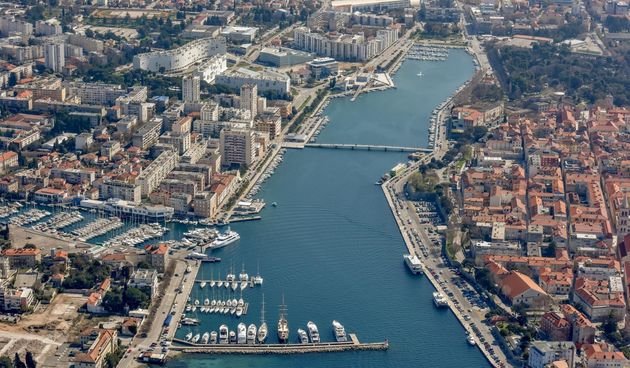 Zadar iz zraka, Panorama Zadra