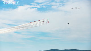 Krila Oluje i Red Arrows preletjeli iznad Zadarskog kanala