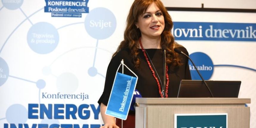Barbara Dorić, Energy investment forum 2015. Photo: Davor Visnjic/PIXSEL