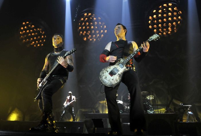 Zagreb, 081111.
Arena, koncert njemacke metal rock grupe Rammstein iz Berlina.
Foto: Bruno Konjevic / CROPIX Zagreb, 081111.
Arena, koncert njemacke metal rock grupe Rammstein iz Berlina.
Foto: Bruno Konjevic / CROPIX