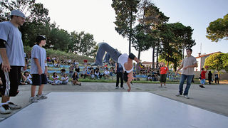 Grafiti, Hip hop & Break battles – Kapetanski park (foto: Marin Gospić)