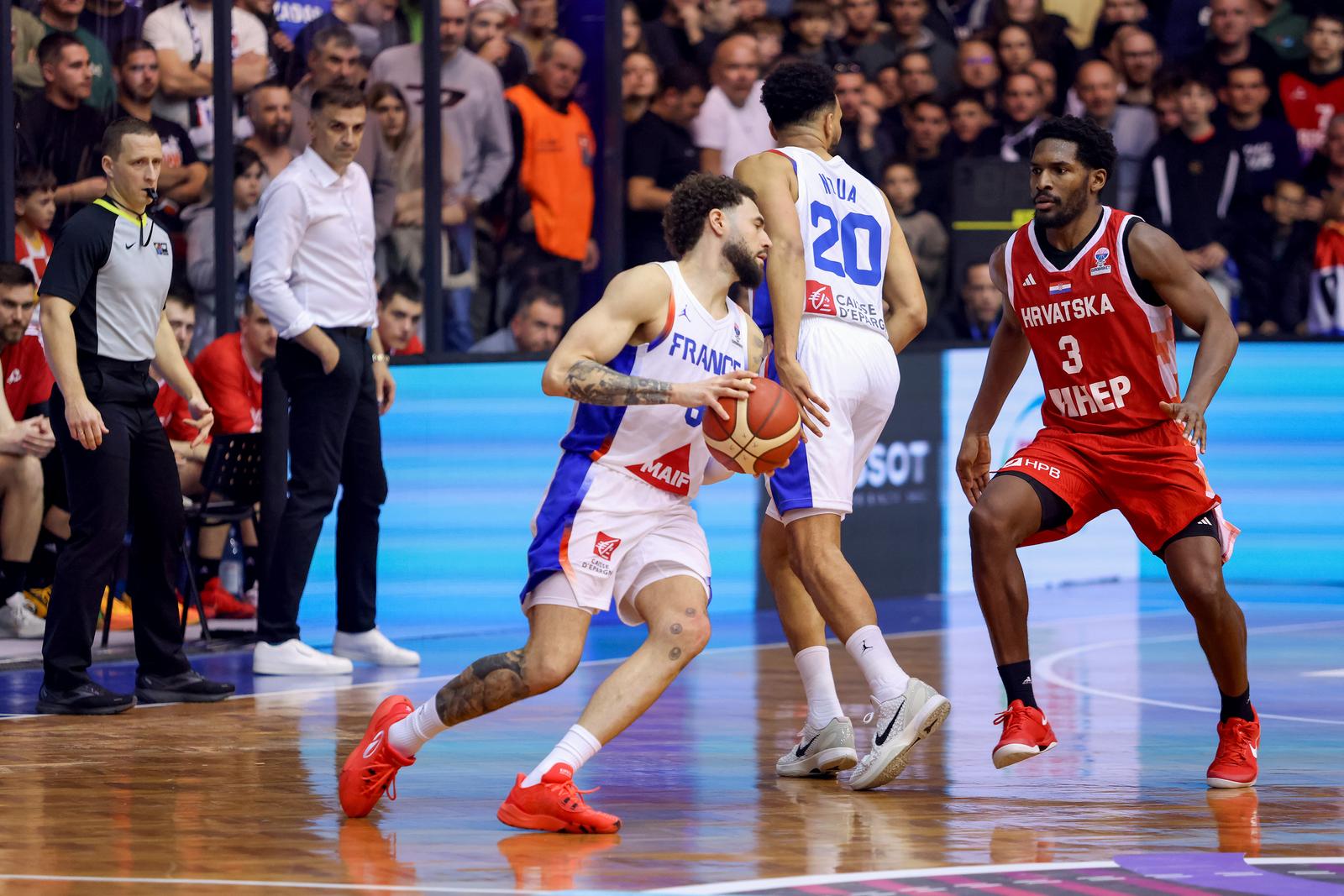 Jazine: Hrvatska i Francuska odigrali utakmicu kvalifikacija za EuroBasket