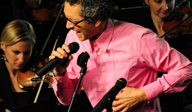 Zadar, 28.06.2013. snimio: Nenad Marčev, 
19. Zadarsko kazališno ljeto 
Zagrebačka filharmonija 
SALSA FILARMÓNICA 
Dirigent: Alan Bjelinski 
Nastupili: Ricardo Luque 
Olvido Ruiz Castellanos (Kuba) 
Poljana Šime Budinića