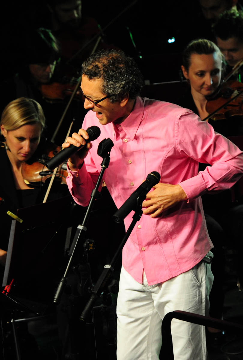 Zadar, 28.06.2013. snimio: Nenad Marčev, 
19. Zadarsko kazališno ljeto 
Zagrebačka filharmonija 
SALSA FILARMÓNICA 
Dirigent: Alan Bjelinski 
Nastupili: Ricardo Luque 
Olvido Ruiz Castellanos (Kuba) 
Poljana Šime Budinića