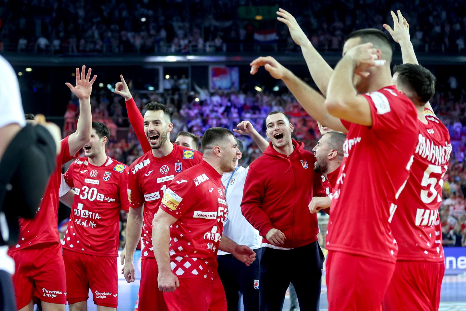 Hrvatski rukometaši slave prolazak u finale Svjetskog prvenstva