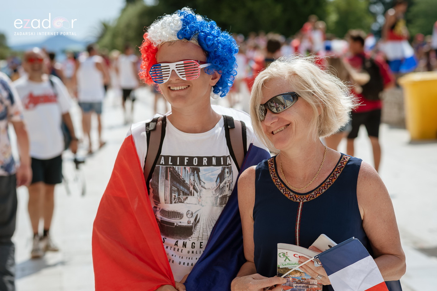 Navijačko ludilo u Zadru za vrijeme i nakon finala Svjetskog prvenstva Navijačko ludilo u Zadru za vrijeme i nakon finala Svjetskog prvenstva