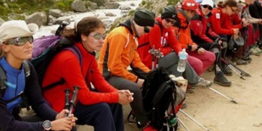 Hrvatske alpinistice (Foto: Darko Berljak/Cropix) Hrvatske alpinistice (Foto: Darko Berljak/Cropix)