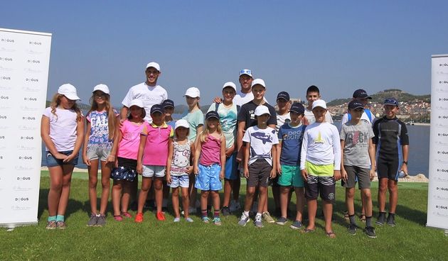 Mladi Šibenčani jedrili sa zlatnom braćom Fantela