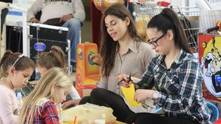 proljetna, kreativna radionica u City Galleriji, foto: Iva Perinčić