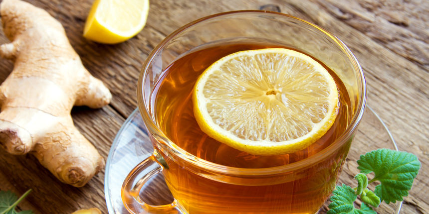 đumbir, med, limun, čaj đumbir, med, limun, čaj