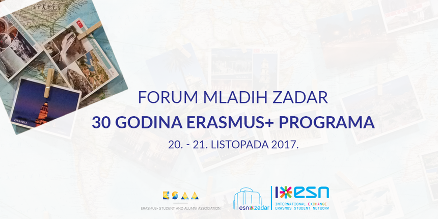 30 godina Erasmus+ programa: Forum mladih u Zadru 30 godina Erasmus+ programa: Forum mladih u Zadru