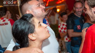 Zadar je gorio: Velika fešta nakon plasmana Vatrenih u finale Svjetskog prvenstva