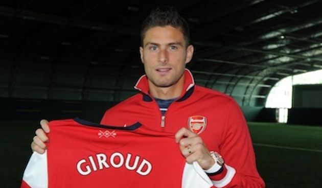 Olivier Giroud, foto: arsenal.com