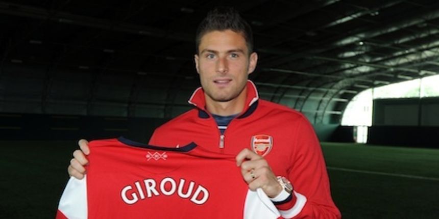 Olivier Giroud, foto: arsenal.com Olivier Giroud, foto: arsenal.com