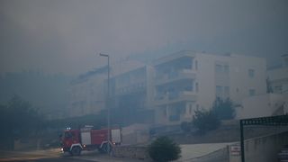 Požar u Tučepima Požar u Tučepima