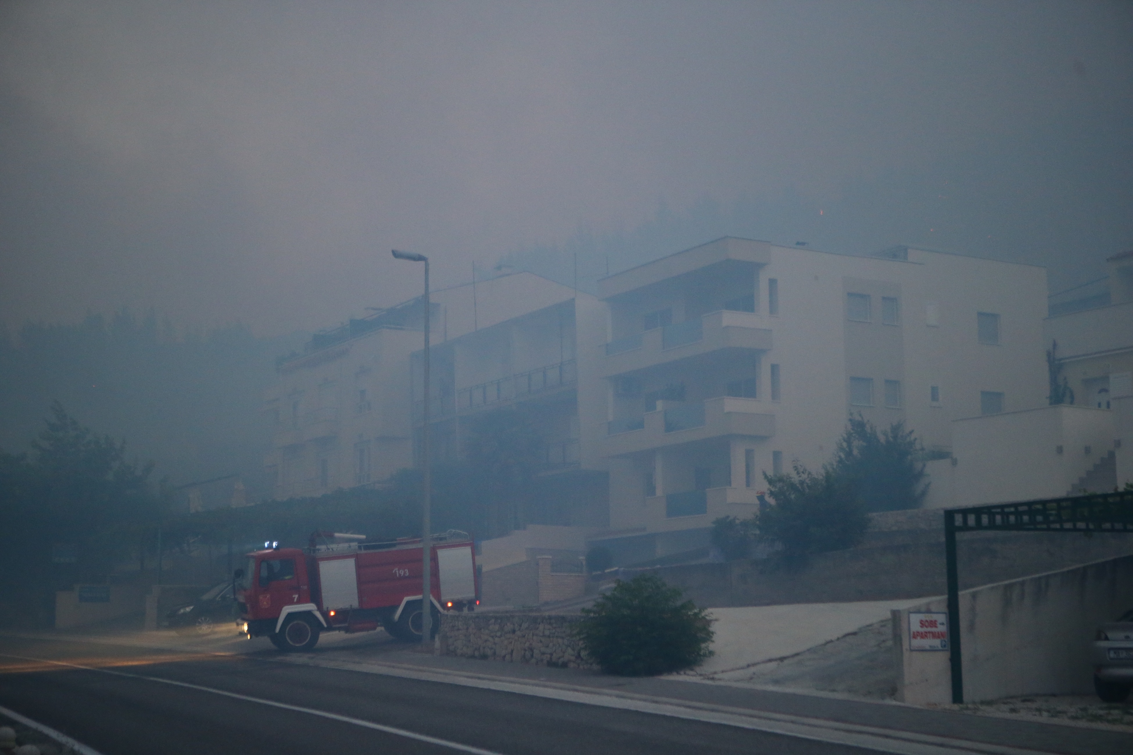 Požar u Tučepima Požar u Tučepima