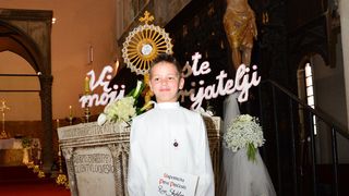 Sakrament Prve pričesti u katedrali sv. Stošije, foto- Iva Perinčić